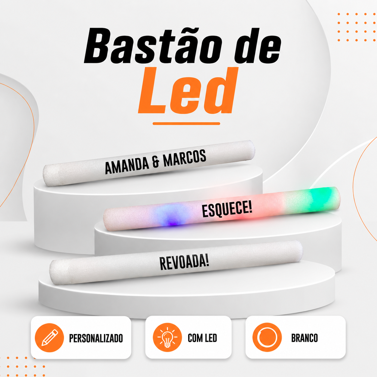 Bastão de Led