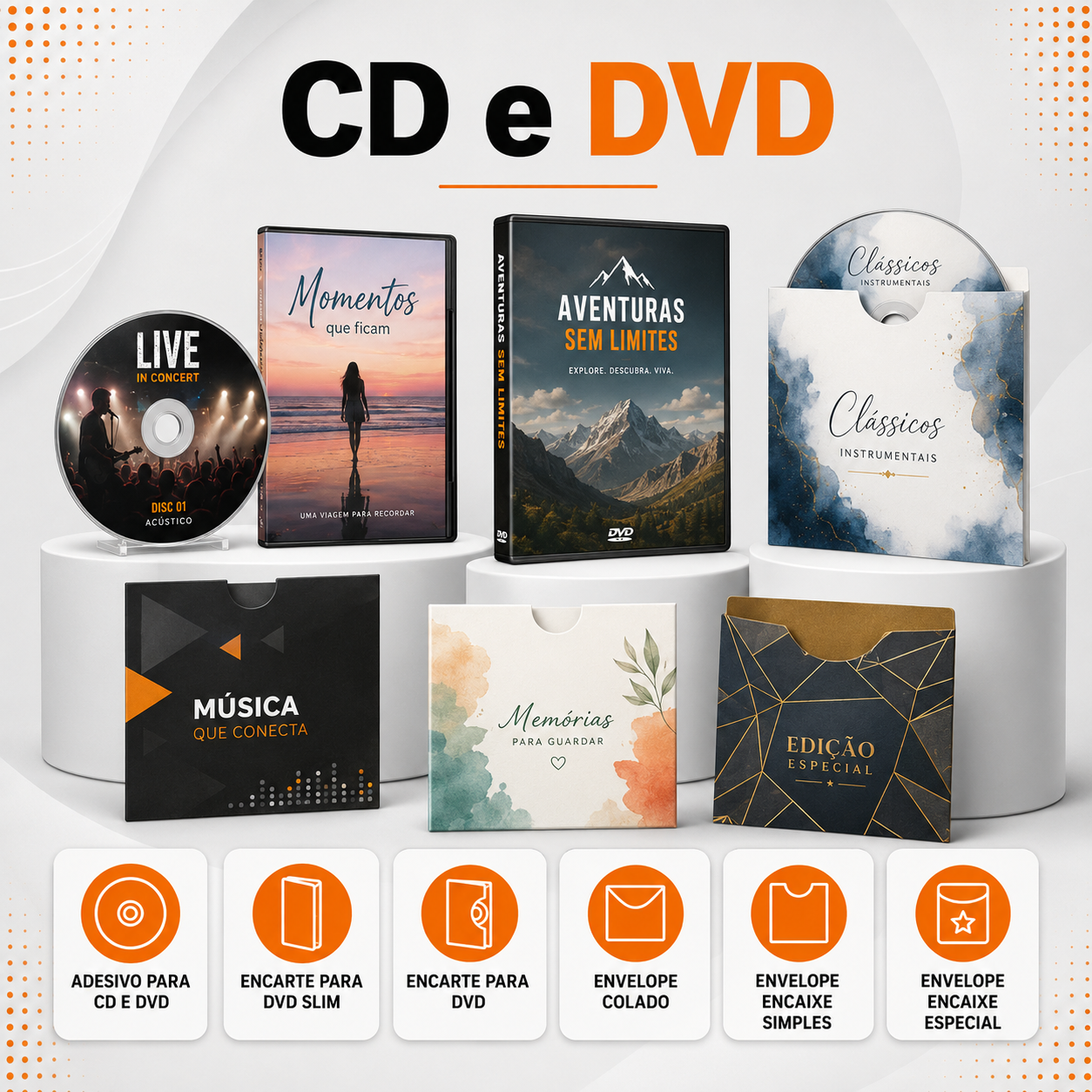 Cd e Dvd