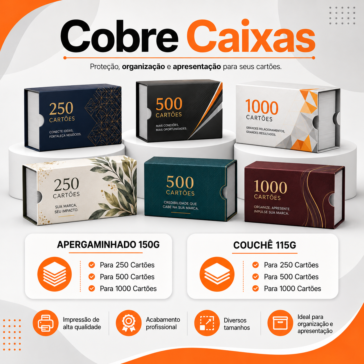 Cobre Caixas