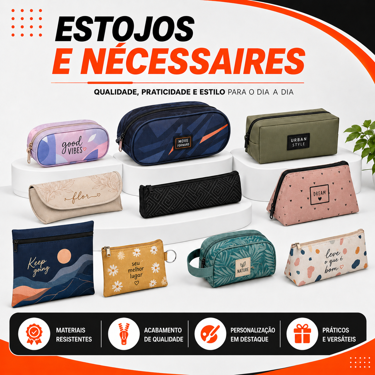 Estojos e Nécessaires