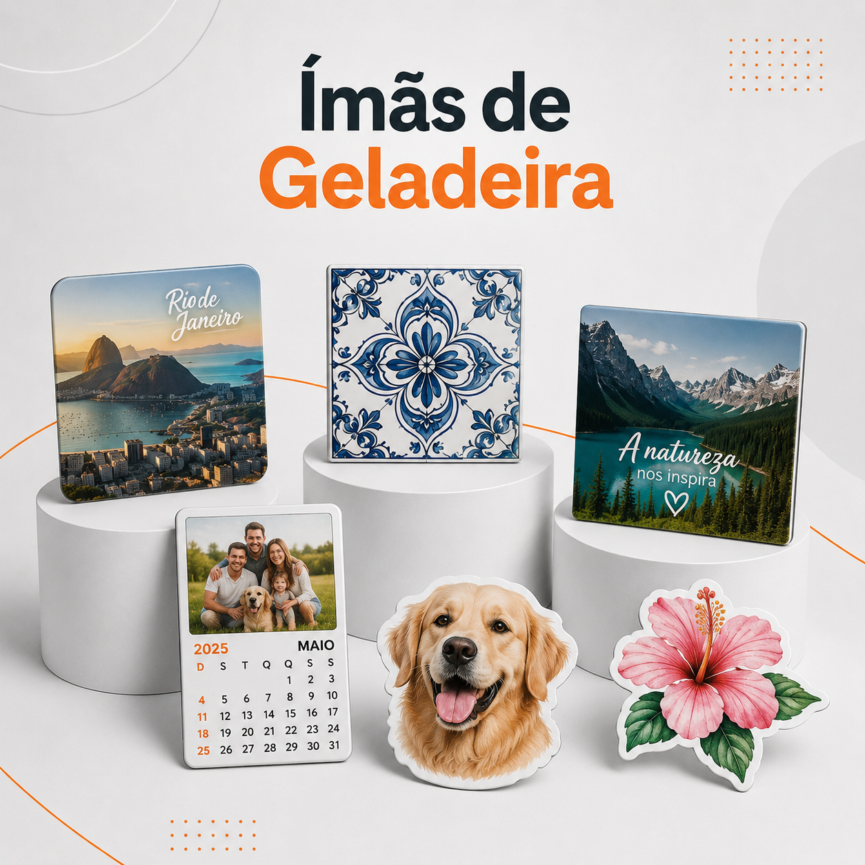 Ímãs de Geladeira