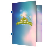 Pastas Couchê 300g Orelha Laminação Fosca Frente