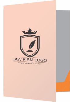 Pastas Couchê 300g Bolsa Encaixe Laminação Fosca Frente