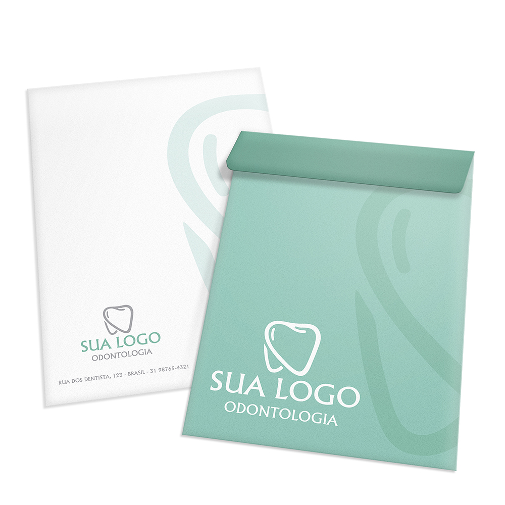 Envelopes Personalizados Saco (250x350mm) Apergaminhado 90g