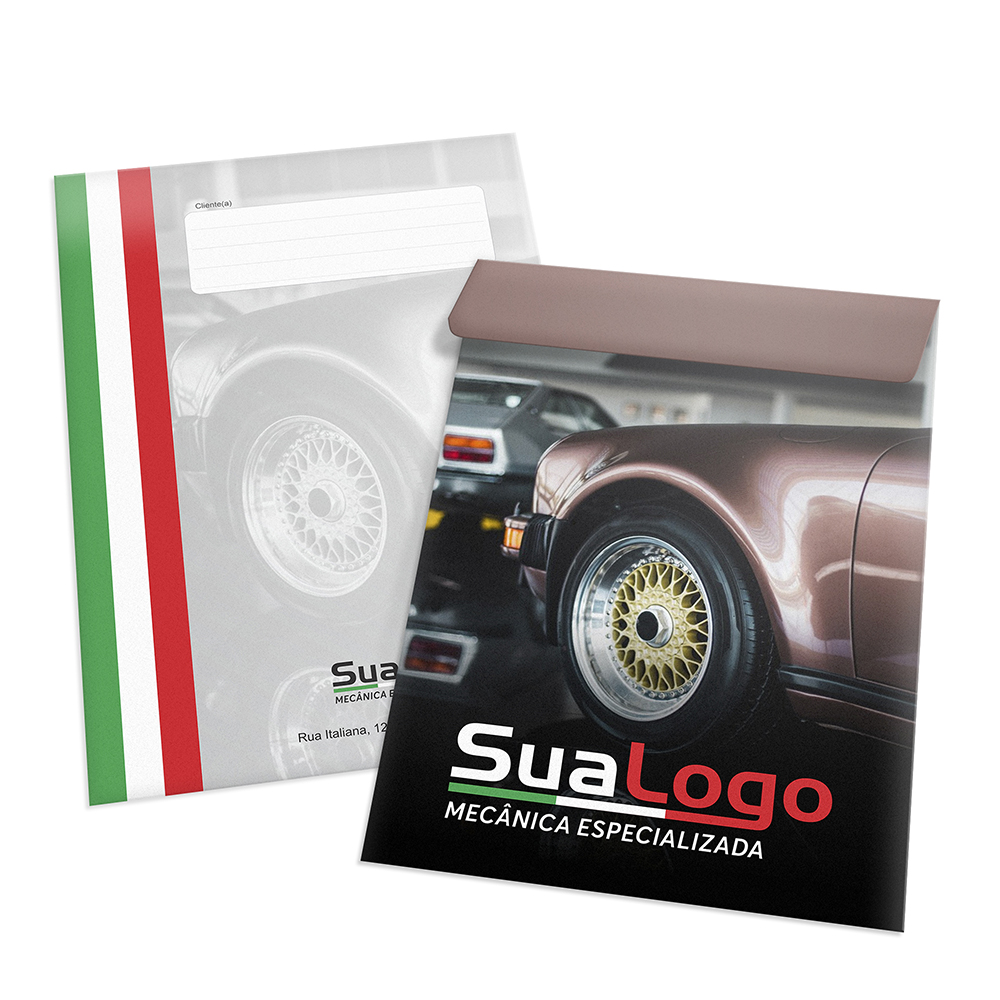 Envelopes Personalizados Meio Saco (166x240mm) Apergaminhado 90g