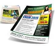 Panfletos, Flyers E Folhetos Couchê 150g Sem Verniz (300x400mm)