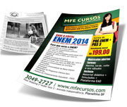 Panfletos, Flyers E Folhetos Couchê 150g Sem Verniz (300x400mm)