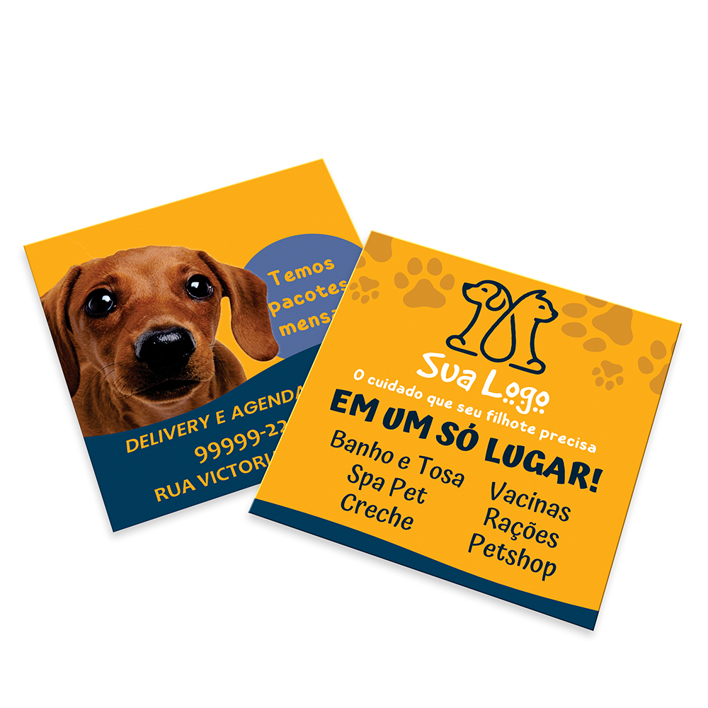 Cartões Duplo Couchê 300g Laminação Fosca Frente E Verso