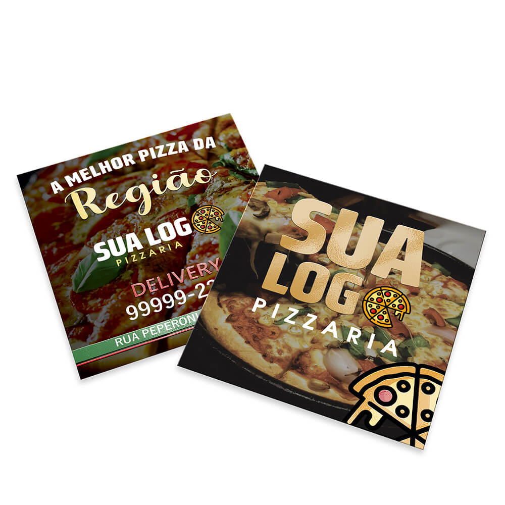 Cartões Duplo Couchê 300g Verniz Localizado e Laminação Fosca Frente E Verso