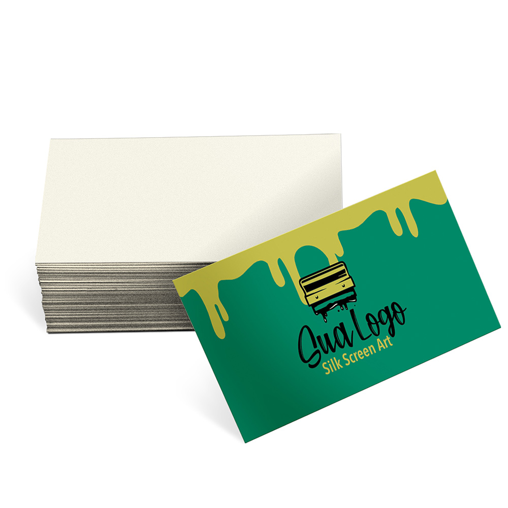 Mini Cartão Supremo 305g Verniz Uv Total Frente (80X40MM)