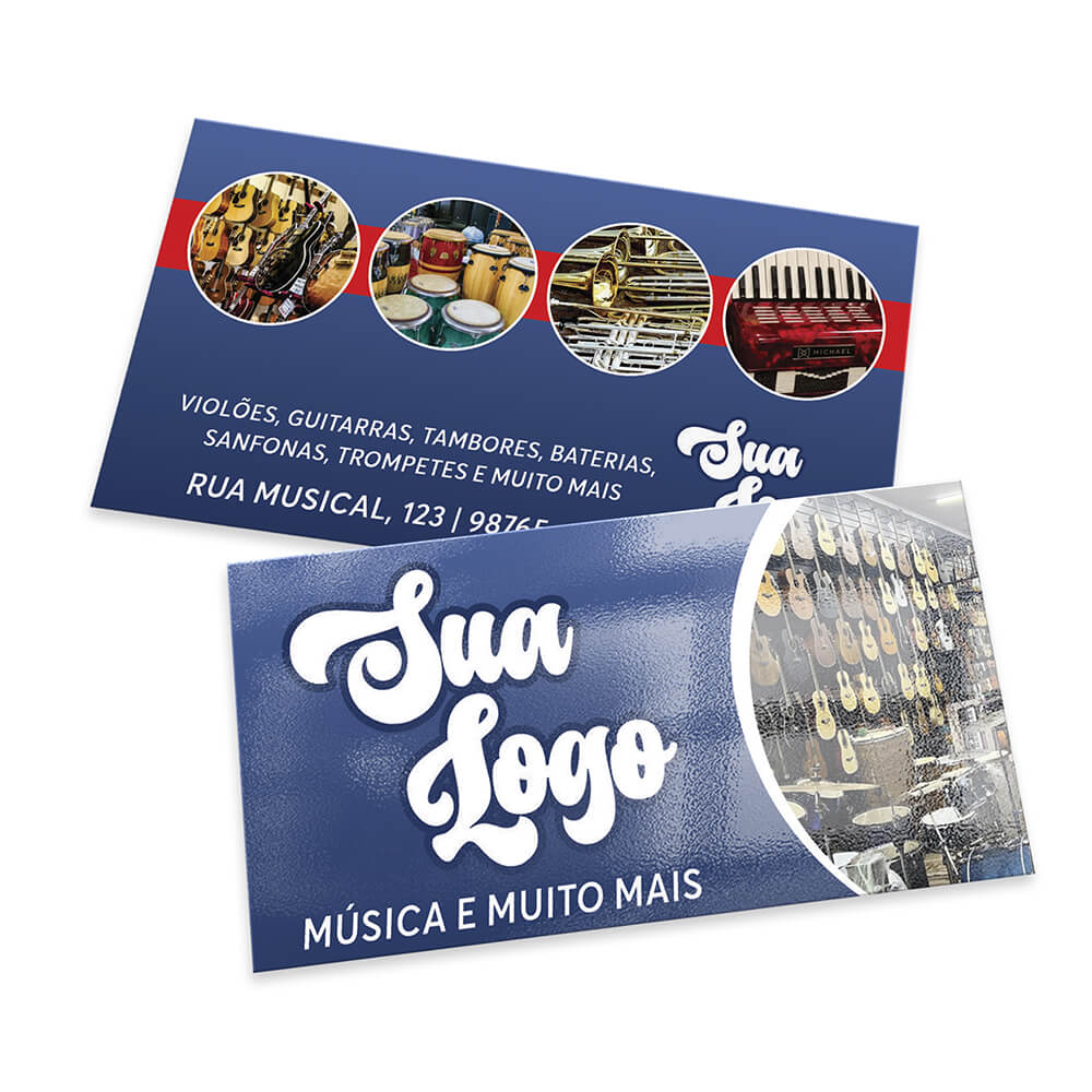 Mini Cartão Couchê 250g Verniz Uv Total Frente (80x40mm)