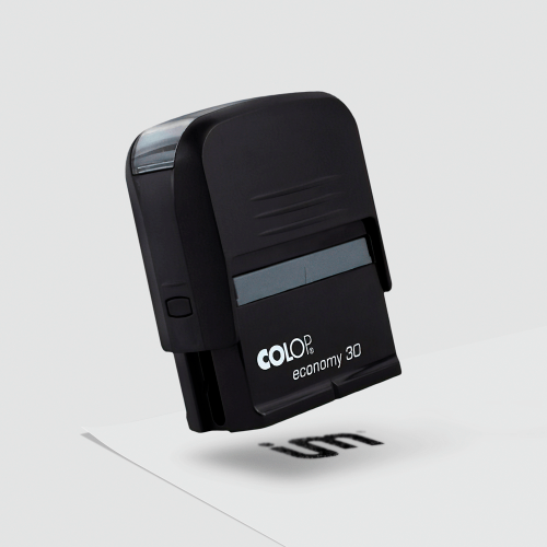 Carimbo Automático Economy Colop 30 (17x46mm)