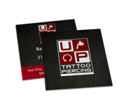 Postais Couchê 300g Laminação Fosca Frente e Verso (90x98mm)