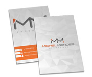 Postais Couchê 300g Laminação Fosca Frente e Verso (90x147mm)