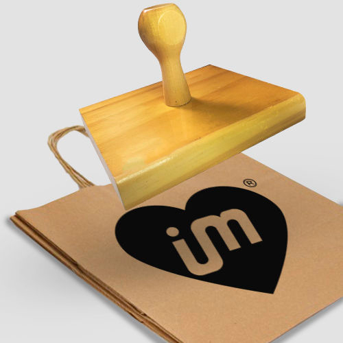 Carimbo para Sacola Kraft (150x130mm)