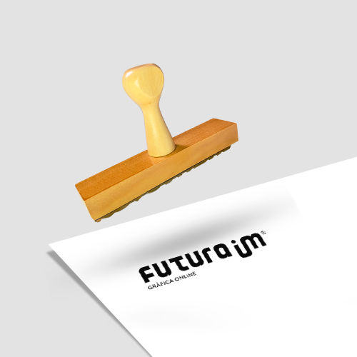 Carimbo de Madeira (25x100mm)