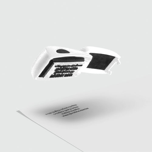 Carimbo de Bolso Mouse Stamp Branco