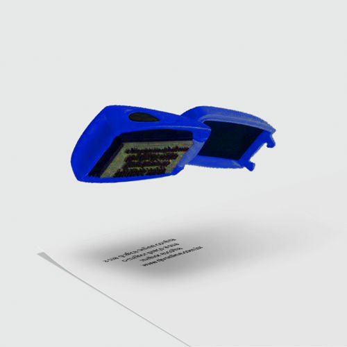 Carimbo de Bolso Mouse Stamp Roxo