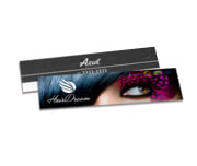 Marcador De Página Couchê 300g Verniz Uv Total Frente (182x51mm)