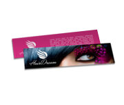 Marcador De Página Couchê 300g Verniz Uv Total Frente (182x51mm)