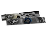 Marcador De Página Couchê 300g Verniz Localizado e Laminação Fosca Frente e Verso (273x51mm)