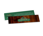 Marcador De Página Couchê 300g Verniz Localizado e Laminação Fosca Frente e Verso (182x51mm)