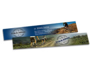 Marcador De Página Couchê 300g Laminação Fosca Frente E Verso (273x51mm)