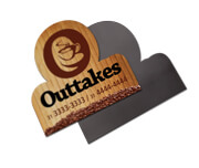 Delivery ímãs Corte Especial Couchê 250g Verniz Uv Total Frente (50x45mm)