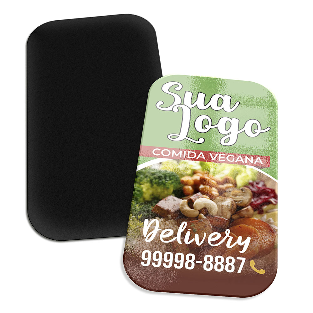 ímãs De Geladeira Corte Especial Couchê 250g Verniz Uv Total Fr (50x93mm)
