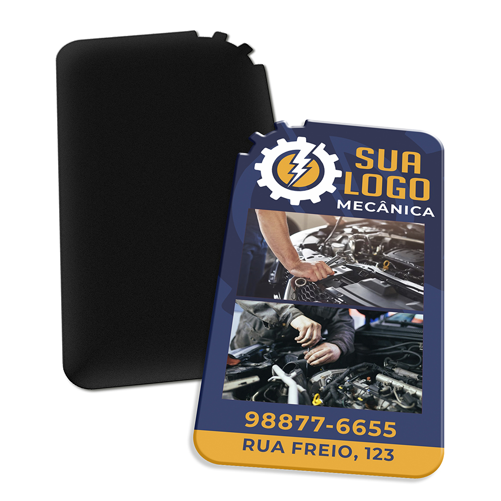 ímãs De Geladeira Corte Especial Couchê 300g Laminação Fosca Frente (50x93mm)