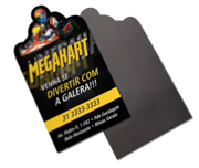 Delivery ímãs Corte Especial Couchê 250g Verniz Uv Total Frente (50x93mm)