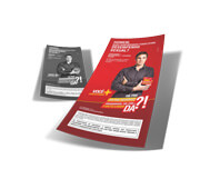 Panfletos, Flyers E Folhetos Apergaminhado 240g (100x210mm)