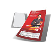 Panfletos, Flyers E Folhetos Apergaminhado 240g (100x210mm)