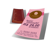 Panfletos, Flyers E Folhetos Couchê 150g Sem Verniz (100x200mm)