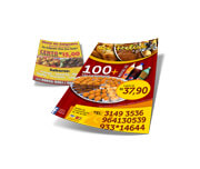 Panfletos, Flyers E Folhetos Couchê 150g Sem Verniz (100x150mm)