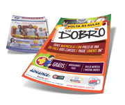 Panfletos, Flyers E Folhetos Couchê 150g Sem Verniz (200x300mm)