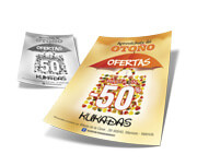 Panfletos, Flyers E Folhetos Couchê 115g (150x200mm)