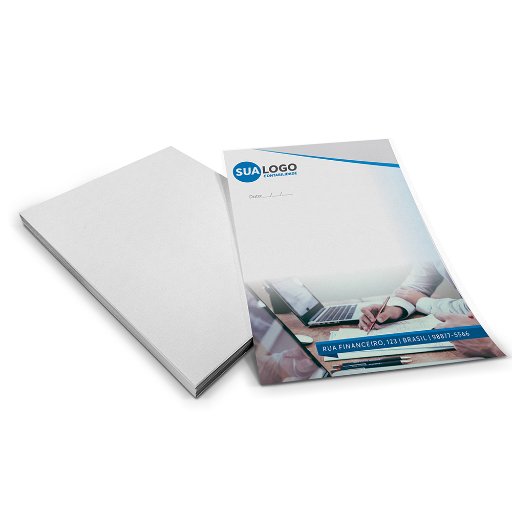 Papel Timbrado Apergaminhado 150g (210x300mm)