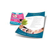 Panfletos, Flyers E Folhetos Apergaminhado 90g (105x150mm)