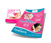 Panfletos, Flyers E Folhetos Apergaminhado 90g (150x210mm)