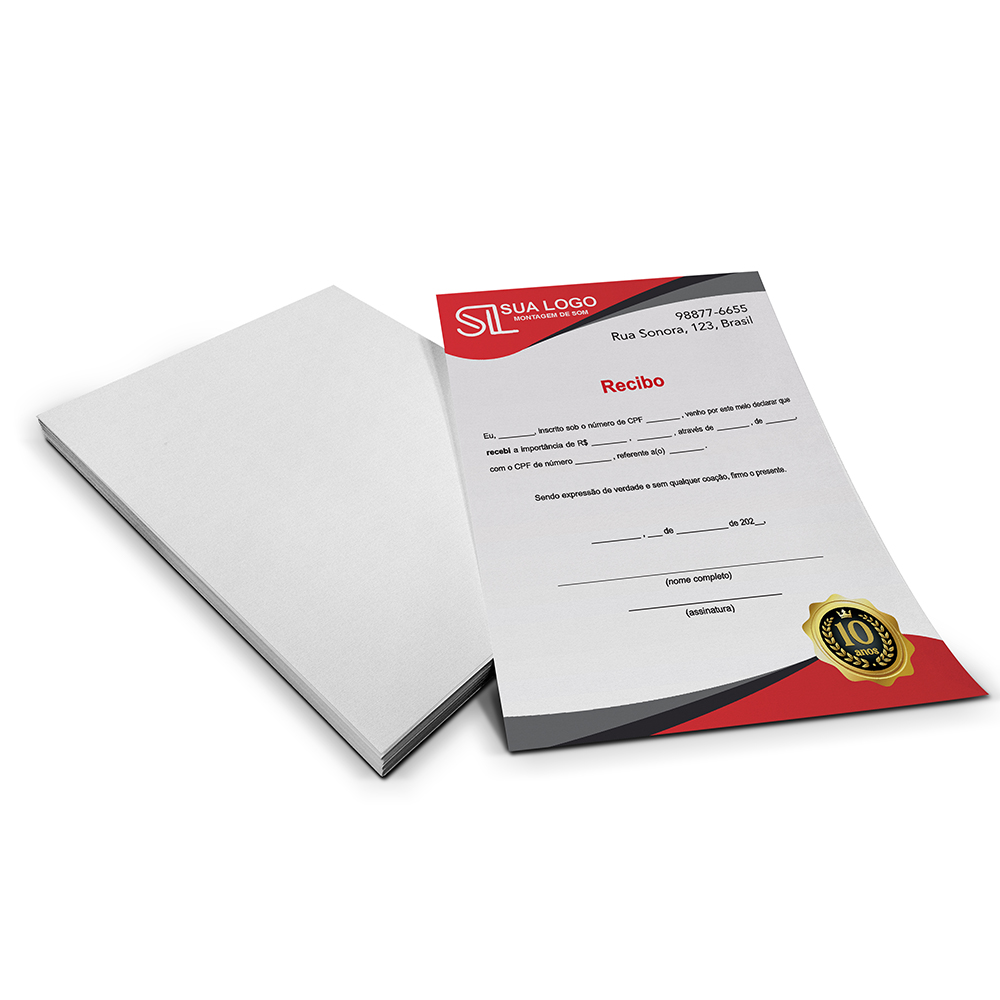 Papel Timbrado Apergaminhado 150g (105x150mm)