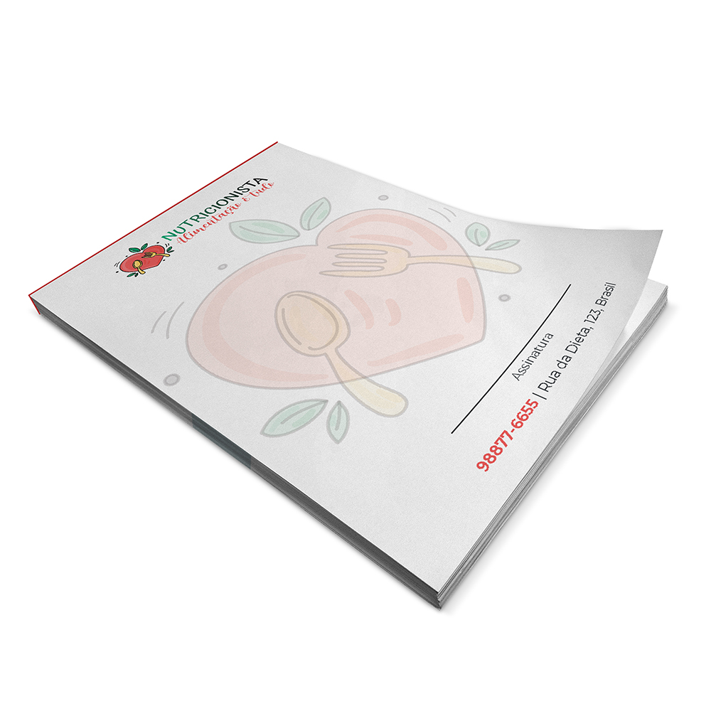 Receituários Apergaminhado 90g (105x150mm)