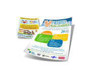 Panfletos, Flyers E Folhetos Apergaminhado 90g (105x150mm)