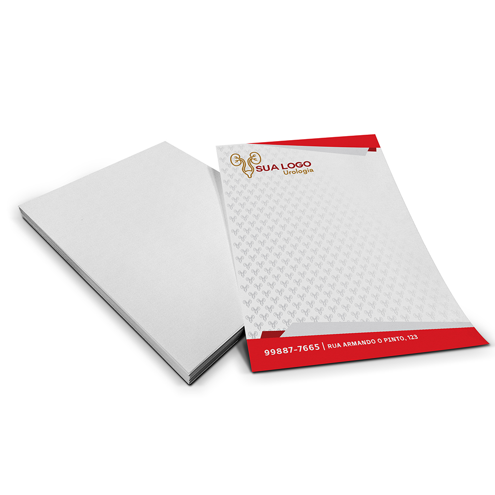 Papel Timbrado Apergaminhado 150g (105x150mm)