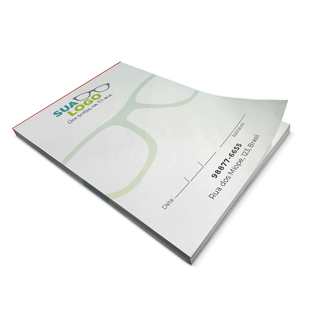 Receituários Apergaminhado 90g (105x150mm)