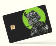 Adesivos Smart Card Bopp Branco Brilho