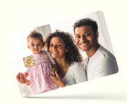 Adesivos Smart Card Bopp Branco Brilho