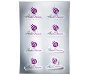 Adesivos Folha 330x480mm Metalizado sem Tinta Branca