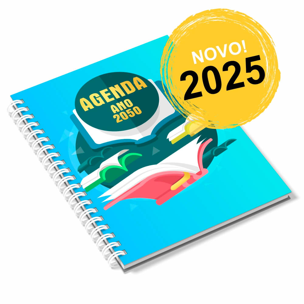 Agenda 2026 Agenda Diária Capa Couchê 150g No Papel Paraná 2mm Sem Verniz