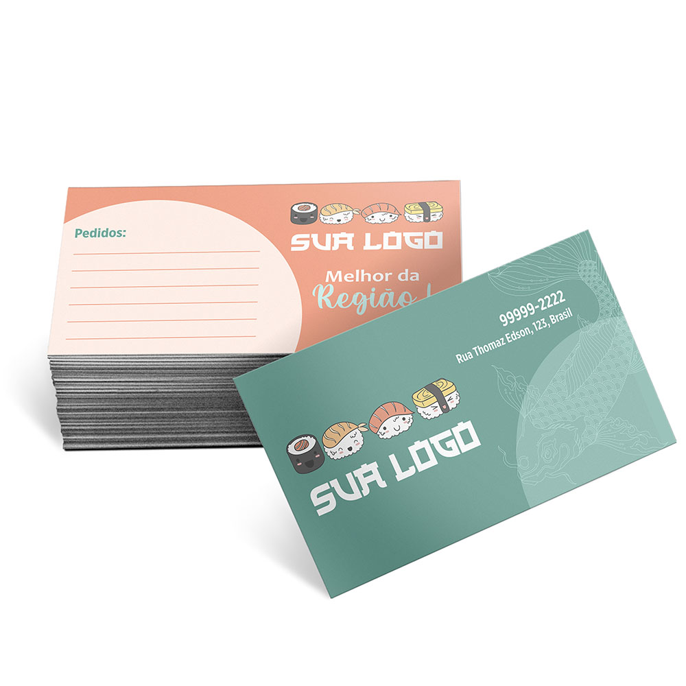 Cartões De Visita Apergaminhado 240g Sem Laminação E Sem Verniz